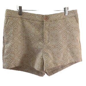 Trixie & Lulu Tan And White Shorts 13/14